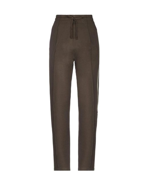 Isabel Marant Brown Knitted Casual Trouser
