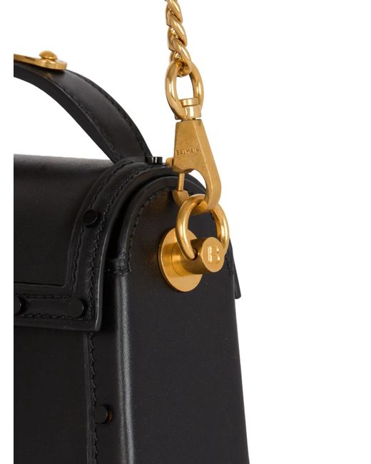 Balmain Black B Buzz Dynasty Small Handbag
