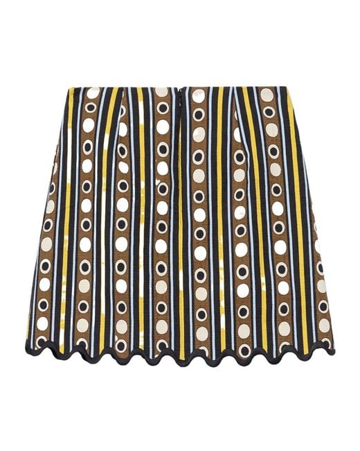 LaDoubleJ Black Baia Mini Skirt