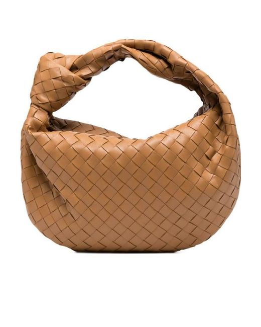 Bottega Veneta Purple Jodie Intrecciato Tote Bag