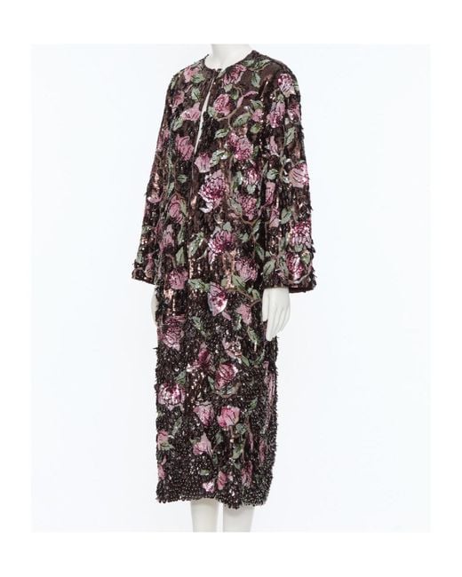 Valentino White Long-Sleeved Dress With A Round Neck