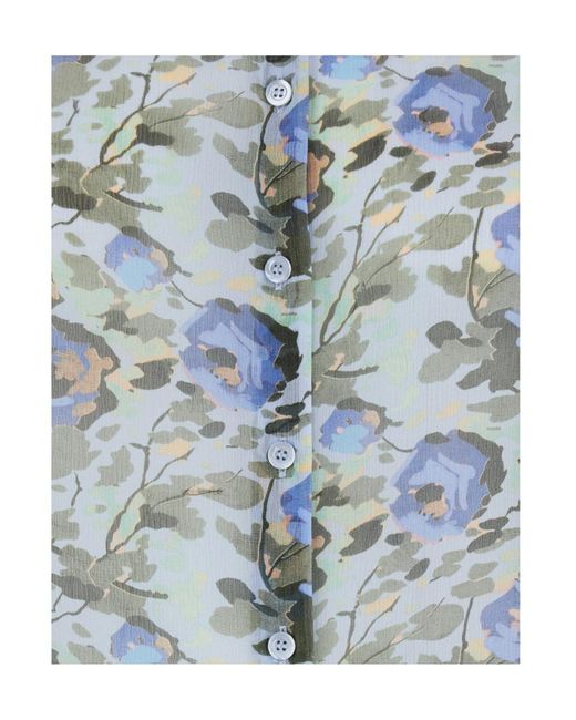 Semicouture Blue Semi Couture Tahila Top