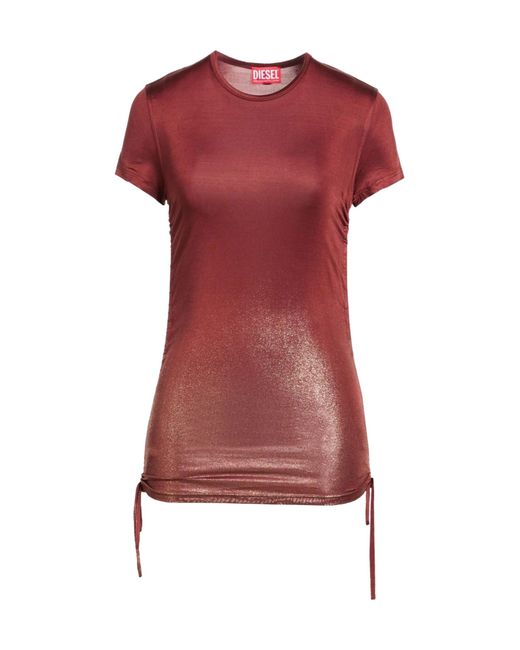 DIESEL Red Top Acetate, Elastane