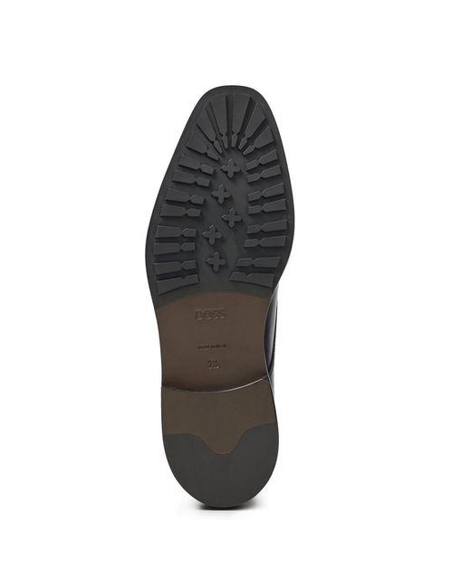 Boss Black Solid Color Loafers for men