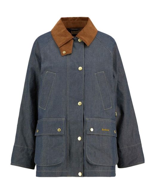 Barbour Blue B.Li Asker Cas Jkt Ld63