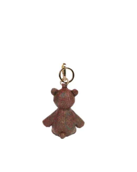 Etro Brown Arnica Bear Charm