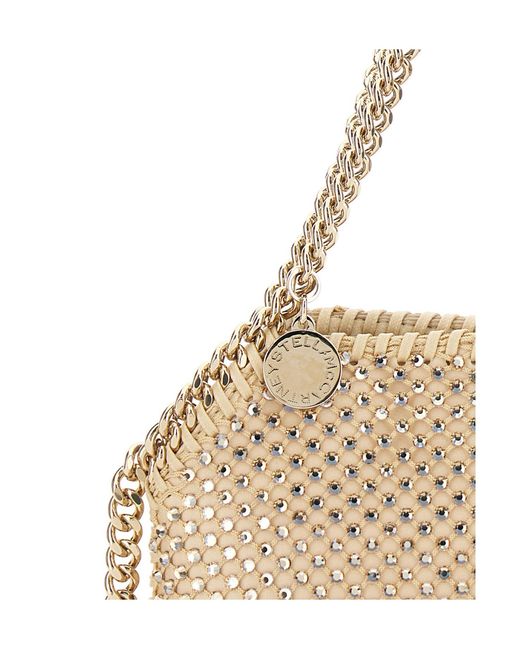 Stella McCartney Natural Falabella Mini Shoulder Bag