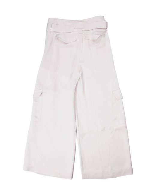 Zimmermann White Dawning Cargo Pant
