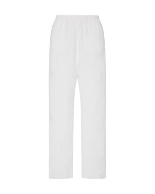 The Row White Kohana Pants
