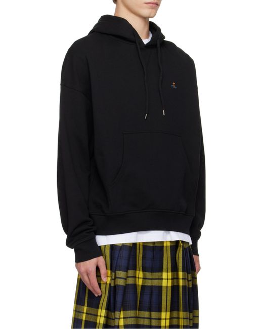 Vivienne Westwood Black "Ashton" Hoodie for men