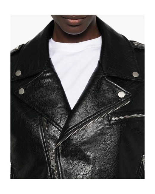 Frankie Shop Black Long-Sleeve Zip-Up Jacket