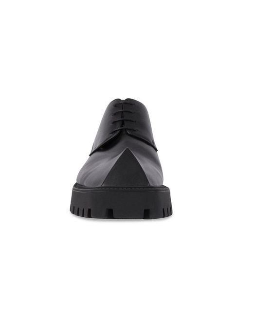 Balenciaga Black Rhino Derby Shoes for men