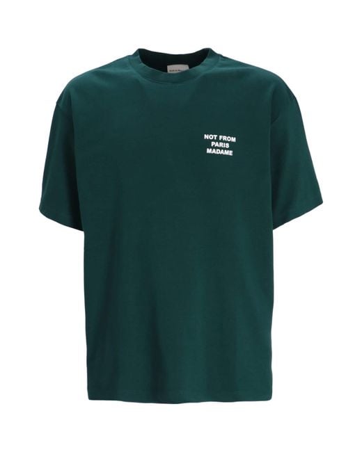 Drole de Monsieur Green Drôle De Monsieur Le T-Shirt Slogan T-Shirt for men