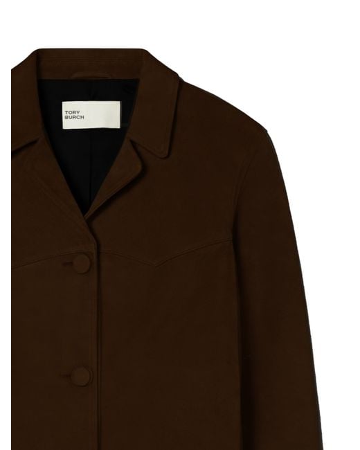Tory Burch Brown Suede Jacket