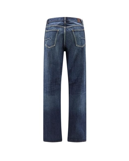 Dior Blue Homme Straight-Leg Jeans for men
