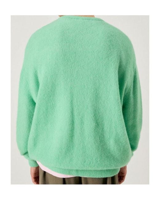 American Vintage Green Long-Sleeved Sweater for men