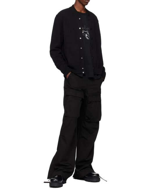 Givenchy Black 1952 Varsity Bomber Jacket for men