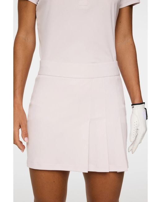 J.Lindeberg White Thea Skirt