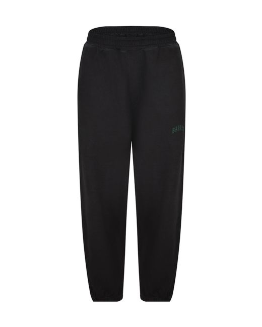 Barrow Black Elastic Waistband Pants