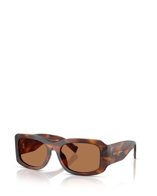 Dolce & Gabbana Multicolor Eyewear Rectangular Frame Sunglasses for men