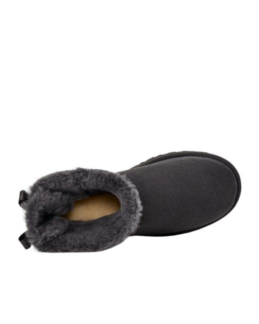 Ugg Black Bailey Bow Ii Sheepskin Boots