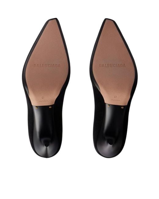 Balenciaga Black Duchesse Pumps
