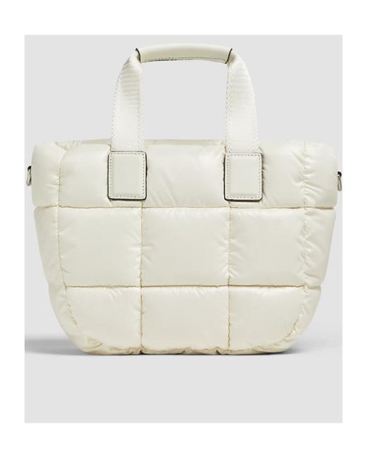 Moncler White Caradoc Mini Tote Bag