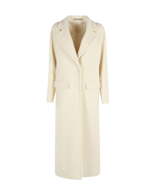 Tagliatore Natural Carine Flap-Pocket Coat