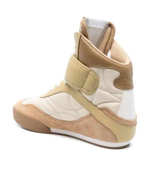 Chloé Natural Sneakers
