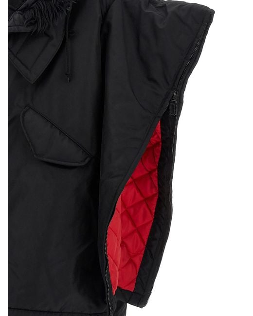 Junya Watanabe Black Oversize Puffer Jacket
