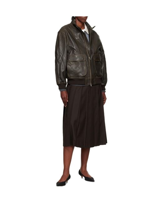 DUNST Multicolor Distressed Leather Jacket