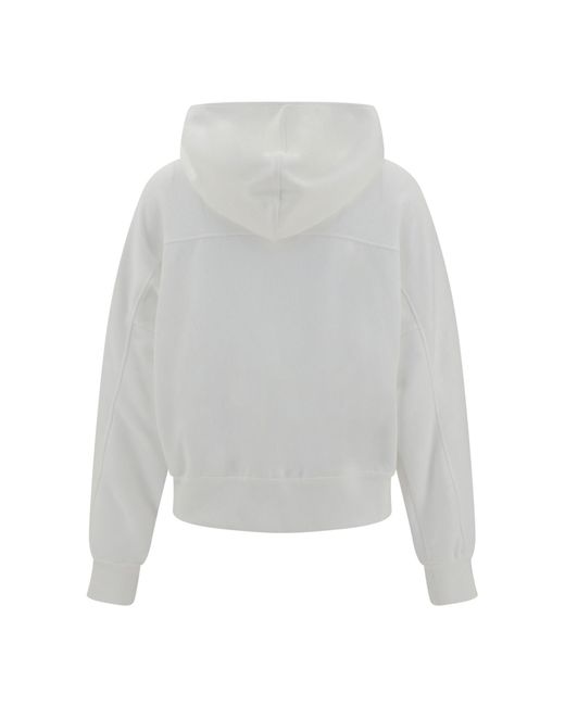 Brunello Cucinelli Gray Logo Patch Hoodie