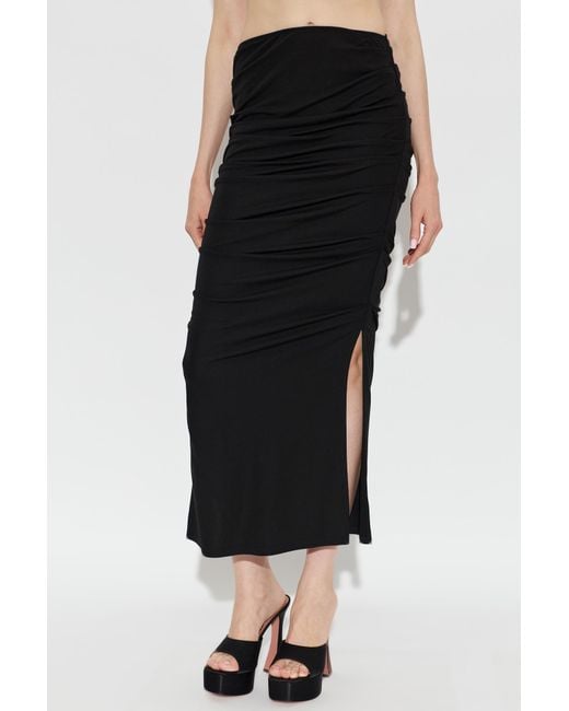 Cult Gaia Black Dany Knit Skirt