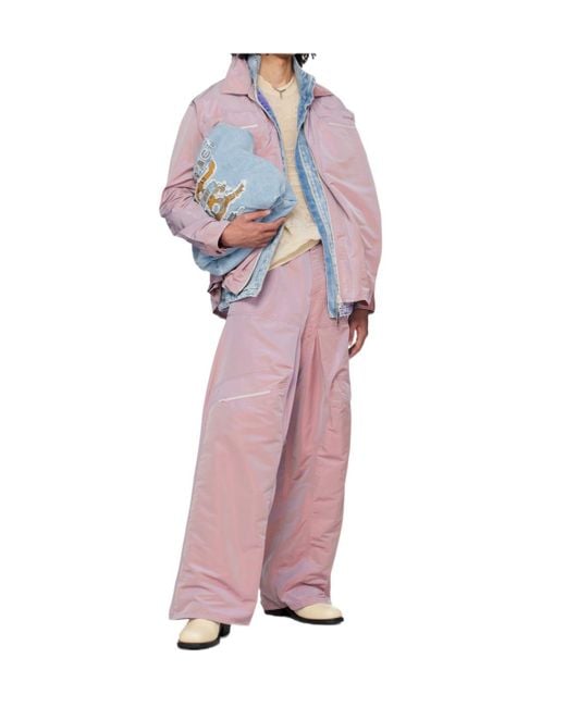 Y. Project Pink Gathered Shirt for men