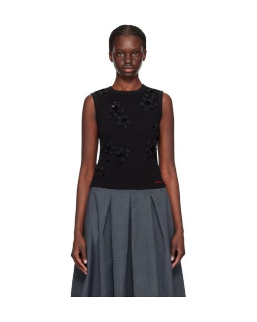ShuShu/Tong Black Sleeveless Vest
