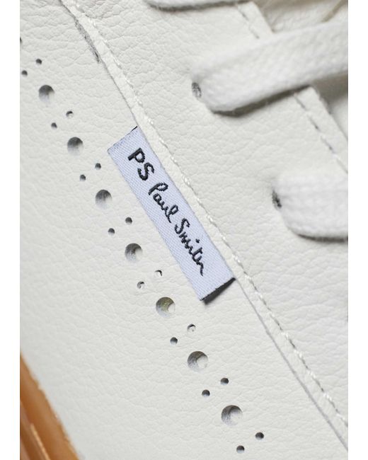 Paul Smith White Ps Paul Smith Hillstar Low-Top Sports Shoes for men