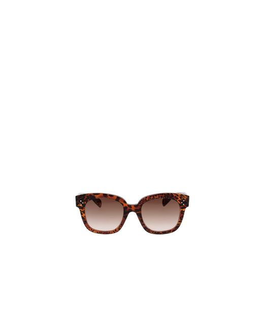 Céline White Logo Sunglasses