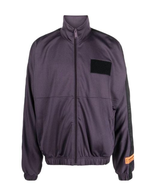 Heron Preston Purple Zipped Jacket for men