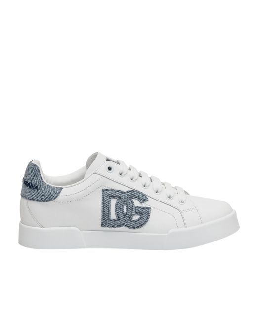 Dolce & Gabbana White Sneakers Portofino