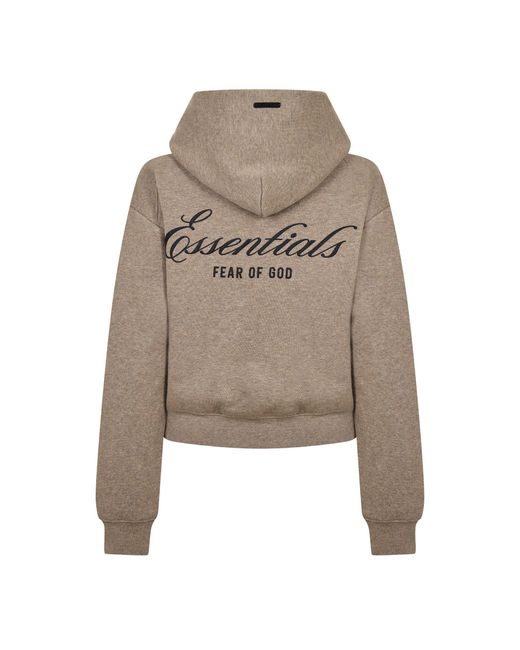 Fear Of God Natural Zip-Up Hoodie