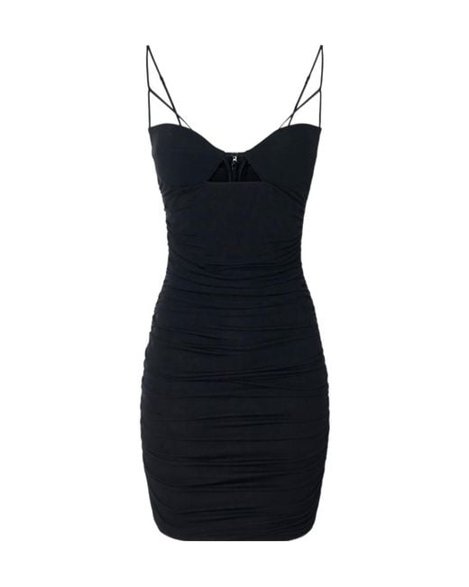 Elisabetta Franchi Black Mini Dress