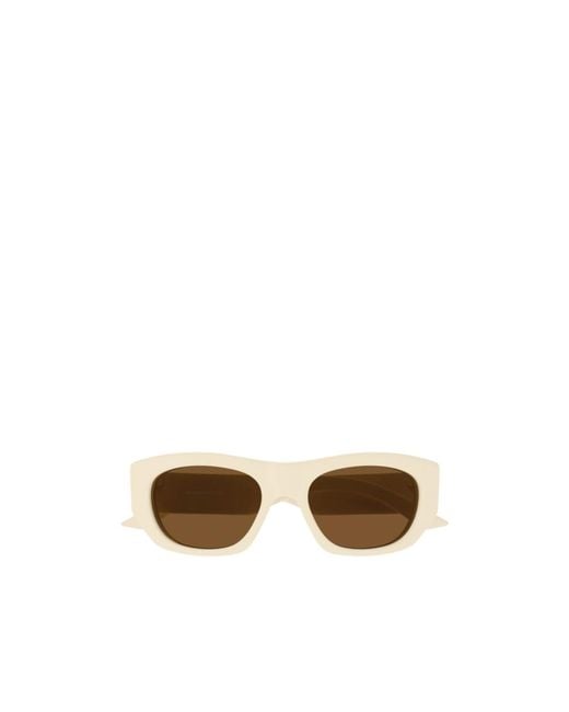 McQueen Multicolor Eyewear Rectangle Frame Sunglasses for men