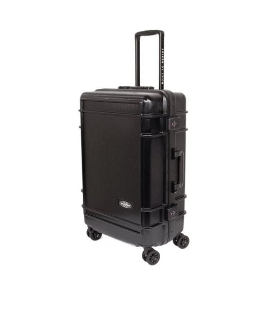 Eastpak Black Resistr Medium Trolley Suitcase for men