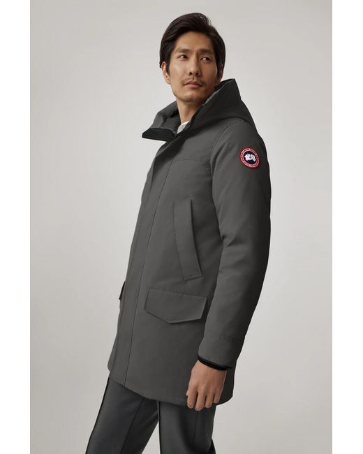 Canada Goose Gray Langford Hooded Parka for men