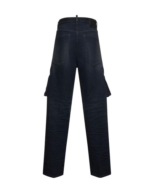 DSquared² Blue Work Jeans