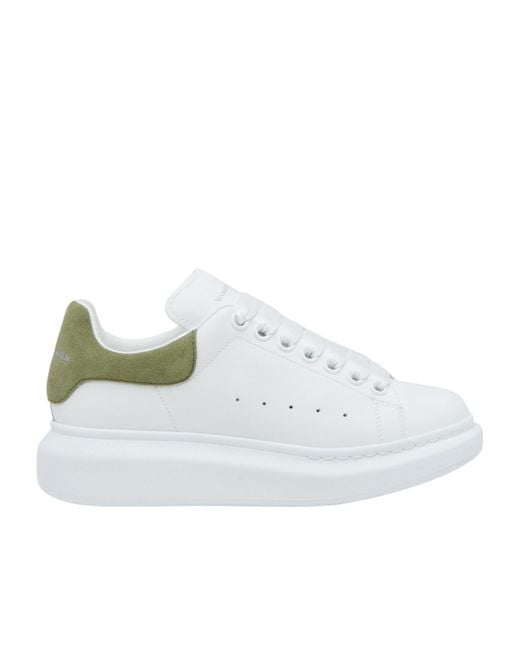 McQueen White Low-Top Sneakers