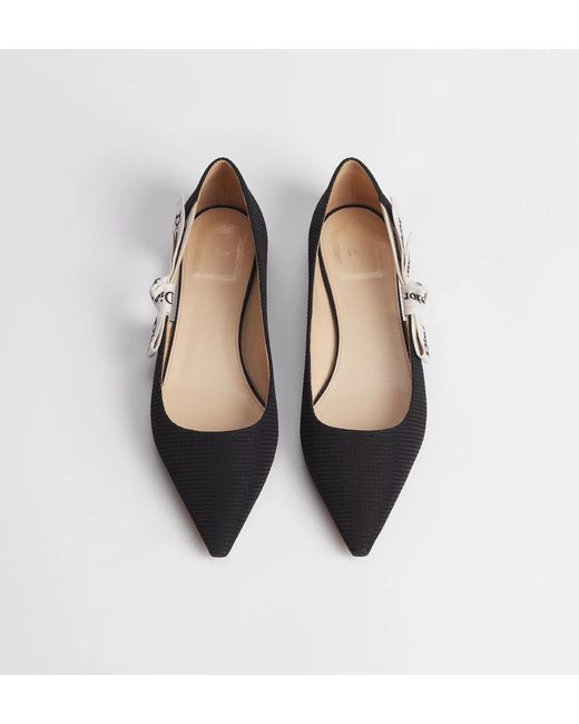 Dior Black J'A Ballet Flat