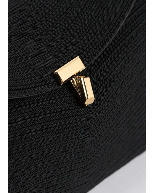 Totême Black T-Lock Rope Clutch