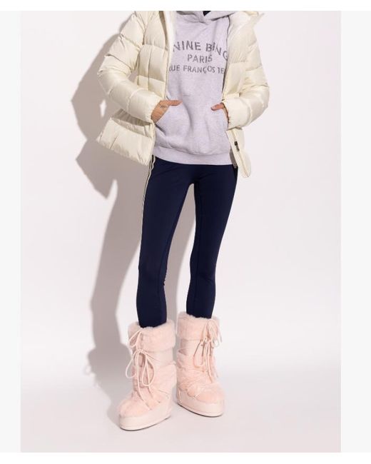 Moon Boot Pink Round-Toe Boots