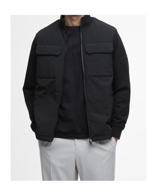 Barbour Blue Ethan Quilted Jacket for men